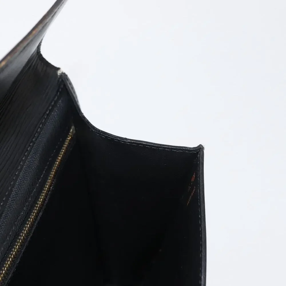 Louis Vuitton Epi Montaigne 27 Clutch Bag Black